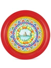 Dolce & Gabbana Carretto-print Metal Tray (42cm) In Red