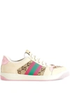 GUCCI SCREENER PANELLED SNEAKERS