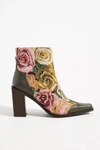 Jeffrey Campbell Heeled Western Boots In Green