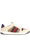 GUCCI SCREENER LACE-UP SNEAKERS