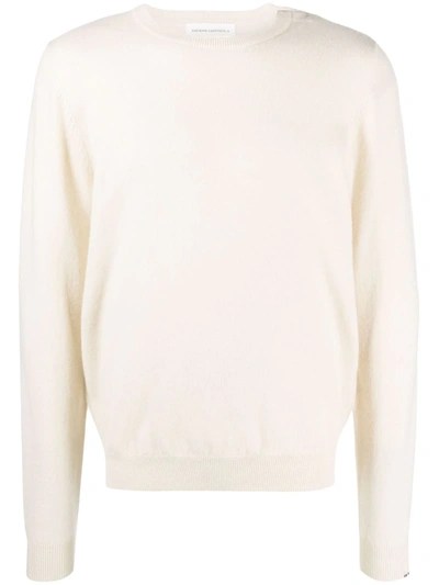 Extreme Cashmere Extra Long-sleeve Knit Jumper In Nude