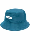 GCDS CAMOUFLAGE-PRINT BUCKET HAT