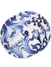 DOLCE & GABBANA BLU MEDITERRANEO-PRINT PORCELAIN DINNER PLATES (SET OF 2)