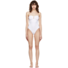 Eres Cassiopee Strapless U-hardware One-piece Swimsuit In Bianco