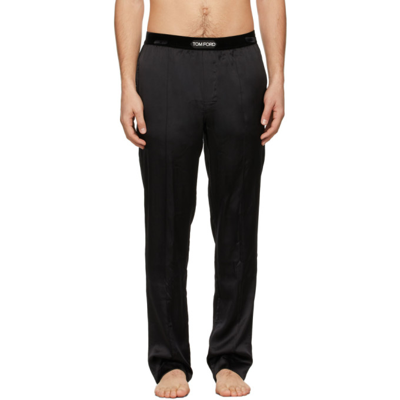 Tom Ford Black Silk Pajama