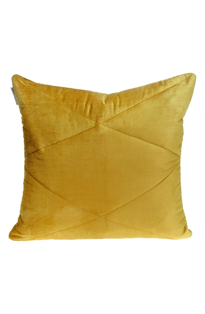 Parkland Collection Koko Transitional Yellow Throw Pillow