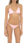 Carmen Sol Triangolo Bottom In Baby Pink