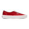 VANS RED OG AUTHENTIC LX SNEAKERS