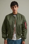 Alpha Industries Ma-1 Vf 59 Flight Jacket Sage Green In Olive