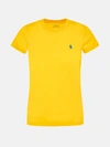 Polo Ralph Lauren Ralph Lauren Polo Short Sleeve T-shirt In Yellow