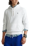 Polo Ralph Lauren Fleece Hoodie In White