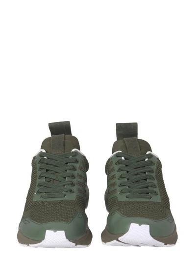 Rick Owens X Veja Logo-patch Low-top Sneakers In Green