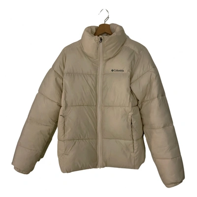 Pre-owned Columbia Puffer In White