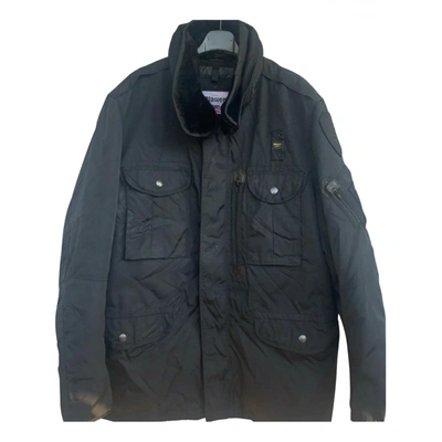 Pre-owned Blauer Parka In Black