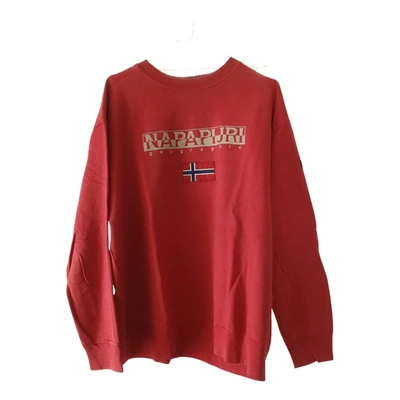 Pre-owned Napapijri Sweatshirt In Red