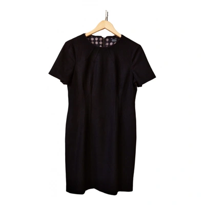 Pre-owned Steffen Schraut Wool Mid-length Dress In Black