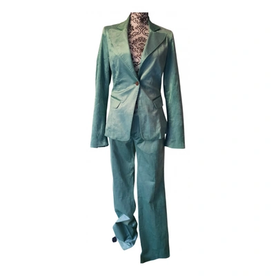 Pre-owned Bruuns Bazaar Suit Jacket In Green