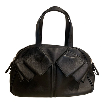 Pre-owned Saint Laurent Easy Leather Handbag In Black