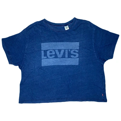 Pre-owned Levi's T-shirt In Blue