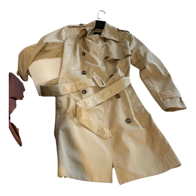 Pre-owned Gant Trench Coat In Beige