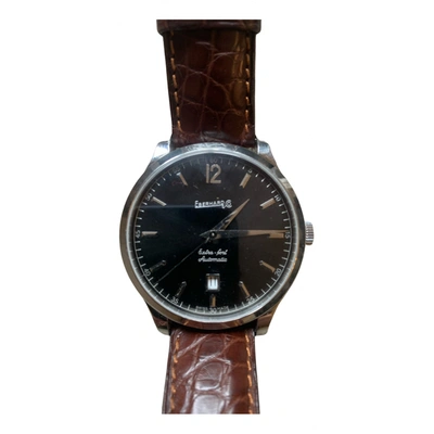 Pre-owned Eberhard Watch In Black