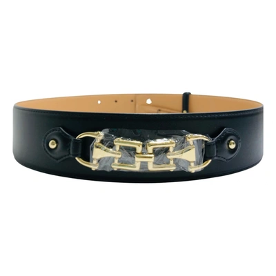 Pre-owned Elisabetta Franchi Belt In Black