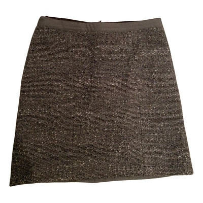 Pre-owned Gerard Darel Skirt In Grey