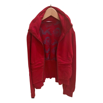 Pre-owned Fornarina Sweatshirt In Red