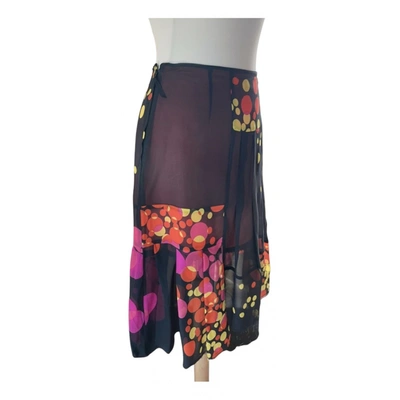 Pre-owned Paul Smith Silk Mid-length Skirt In Multicolour