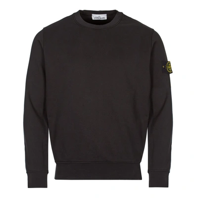 Stone Island Compass Sweatshirt In Black