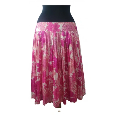 Pre-owned By Malene Birger Mid-length Skirt In Pink