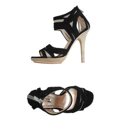 Pre-owned Calvin Klein Collection Sandal In Black