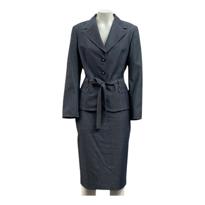 Pre-owned Enrico Coveri Suit Jacket In Blue