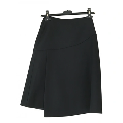 Pre-owned Cefinn Mid-length Skirt In Black