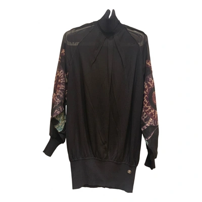 Pre-owned Just Cavalli Wool Jumper In Black