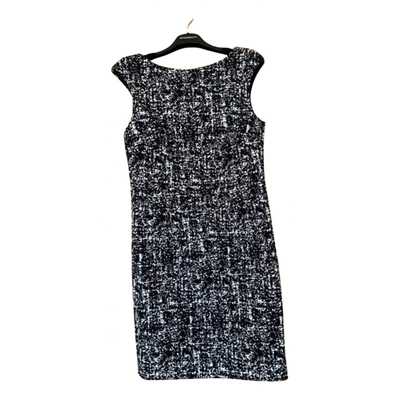 Pre-owned Emporio Armani Wool Dress In Black