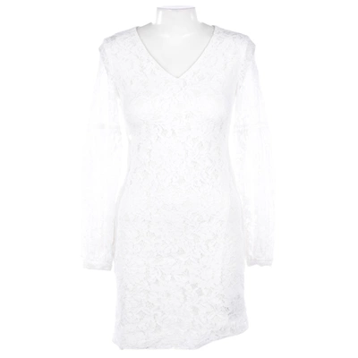 Pre-owned Lauren Ralph Lauren Dress In White