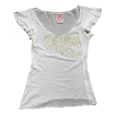 Pre-owned Nolita T-shirt In White