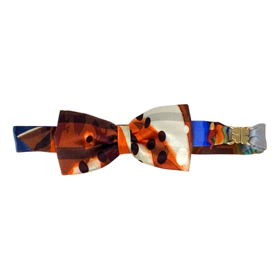 Pre-owned Mano Silk Scarf In Multicolour