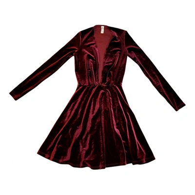 Pre-owned American Vintage Mini Dress In Red