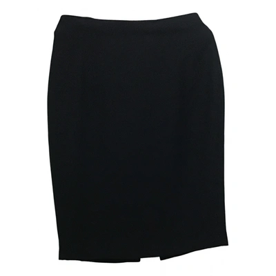 Pre-owned Diane Von Furstenberg Skirt In Black