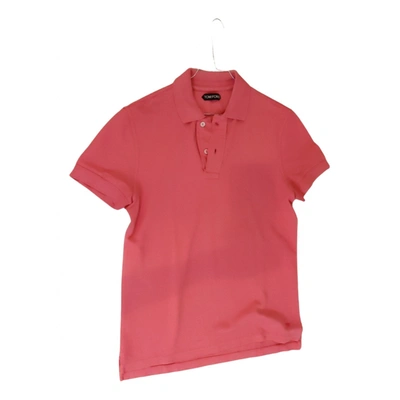 Pre-owned Tom Ford Polo Shirt In Pink