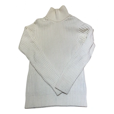 Pre-owned Dolce & Gabbana Wool Jumper In White