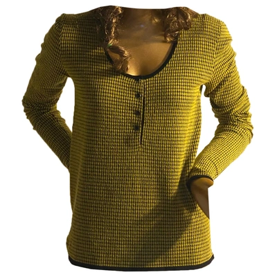 Pre-owned Etro Wool Knitwear In Yellow
