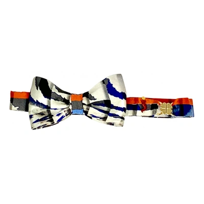 Pre-owned Mano Silk Scarf In Multicolour