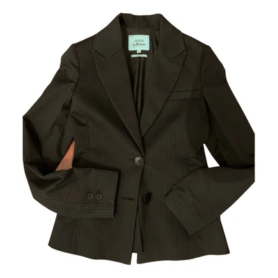 Pre-owned Guess Suit Jacket In Black