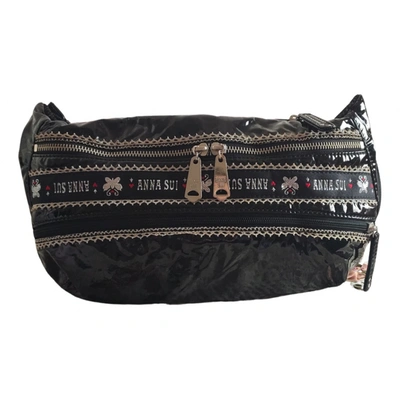 Pre-owned Anna Sui Handbag In Black