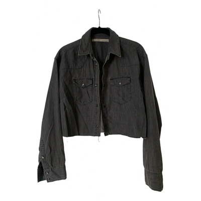 Pre-owned Allsaints Shirt In Grey