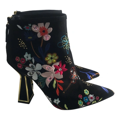 Pre-owned Kat Maconie Ankle Boots In Multicolour