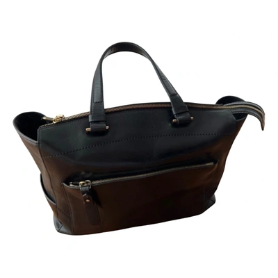 Pre-owned Reed Krakoff Leather Handbag In Black